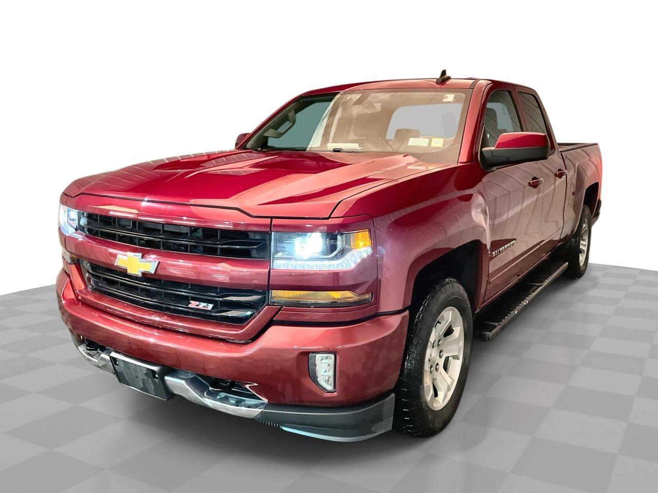 Cajun Red Tintcoat 2018 Chevrolet Silverado 1500 LT Double Cab 4WD Pickup Truck Four-Wheel Drive 6-Speed Automatic