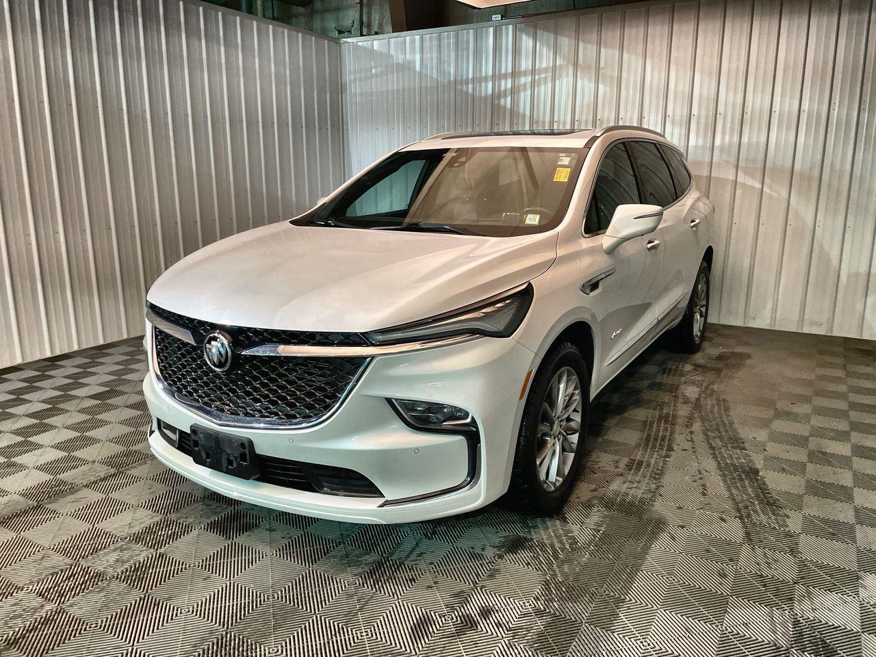 White Frost Tricoat 2022 Buick Enclave Avenir AWD SUV / Crossover Four-Wheel Drive 9-Speed Automatic