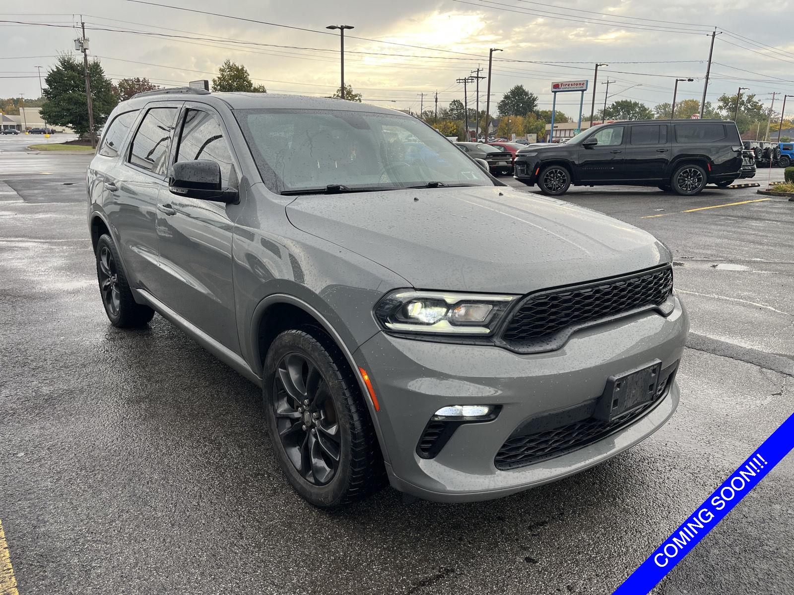 Destroyer Gray Clearcoat 2021 Dodge Durango SUV / Crossover All-Wheel Drive 8-Speed Automatic