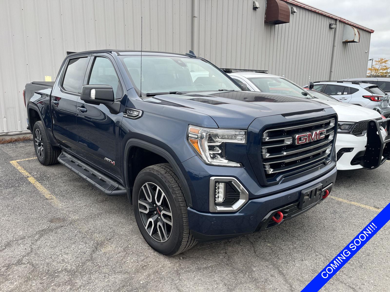 Pacific Blue Metallic 2019 GMC Sierra 1500 Pickup Truck Four-Wheel Drive 8-Speed Automatic