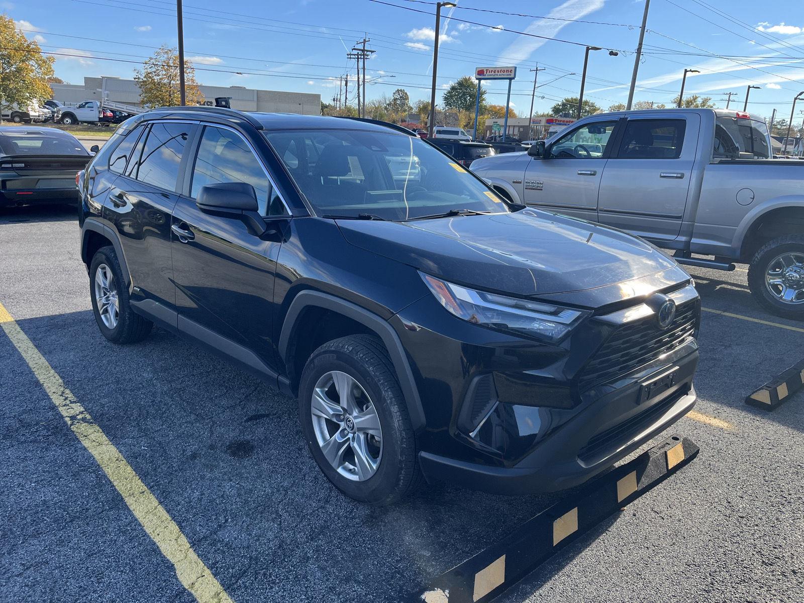 Midnight Black Metallic 2024 Toyota RAV4 Hybrid SUV / Crossover All-Wheel Drive Continuously Variable Transmission