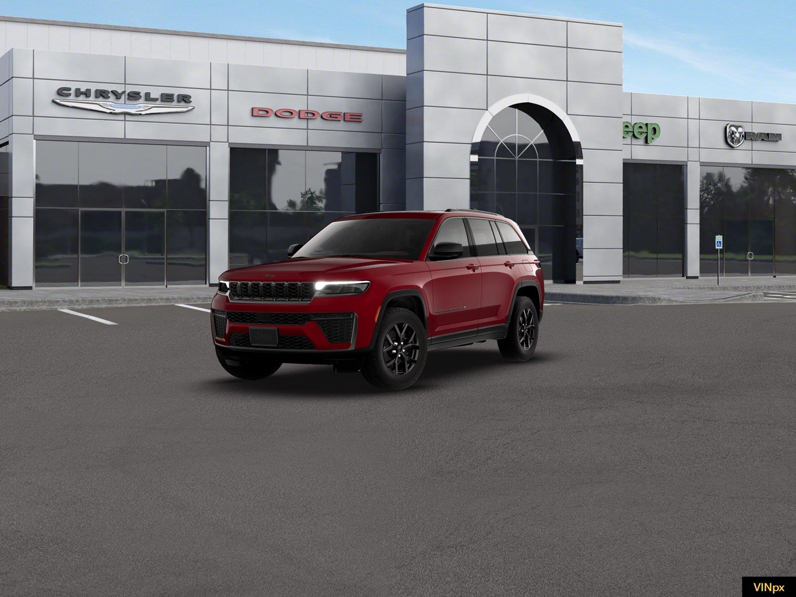 Velvet Red Pearlcoat 2026 Jeep Grand Cherokee SUV / Crossover Four-Wheel Drive 8-Speed Automatic