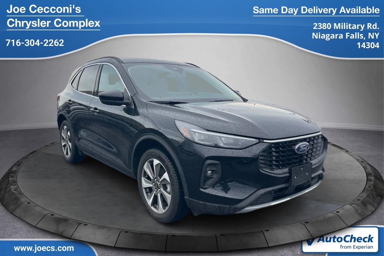 Agate Black 2025 Ford Escape Platinum AWD SUV / Crossover All-Wheel Drive 8-Speed Automatic