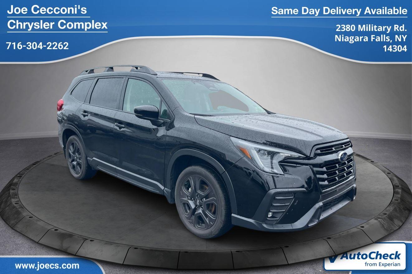 Crystal Black Silica 2024 Subaru Ascent Onyx Edition AWD SUV / Crossover All-Wheel Drive Continuously Variable Transmission