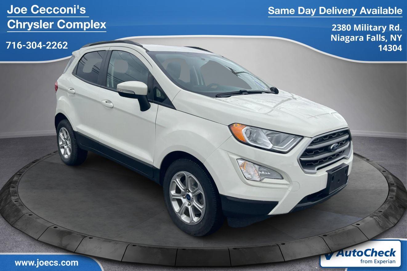 Diamond White 2021 Ford EcoSport SE FWD SUV / Crossover Front-Wheel Drive 6-Speed Automatic
