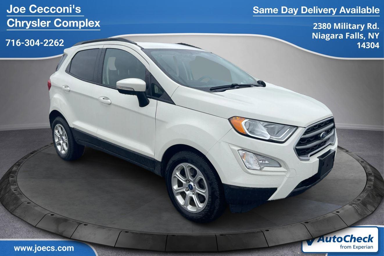 Diamond White 2021 Ford EcoSport SE FWD SUV / Crossover Front-Wheel Drive 6-Speed Automatic