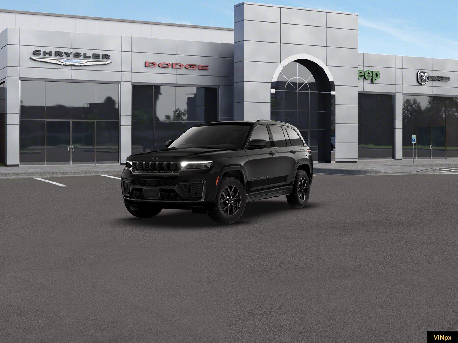 Diamond Black Crystal Pearlcoat 2026 Jeep Grand Cherokee SUV / Crossover Four-Wheel Drive 8-Speed Automatic