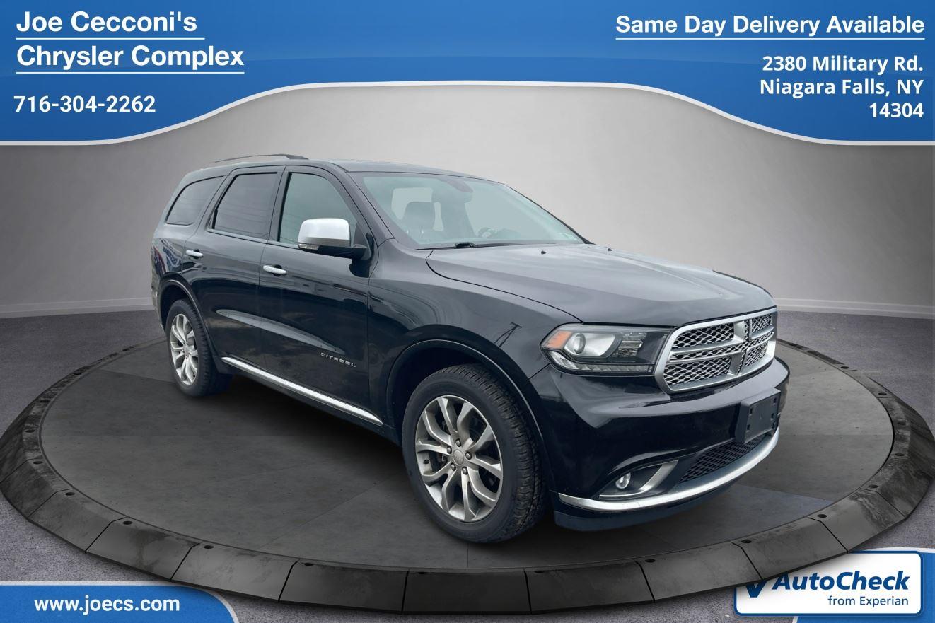 Brilliant Black Crystal Pearlcoat 2016 Dodge Durango Citadel Anodized Platinum AWD SUV / Crossover All-Wheel Drive 8-Speed Automatic