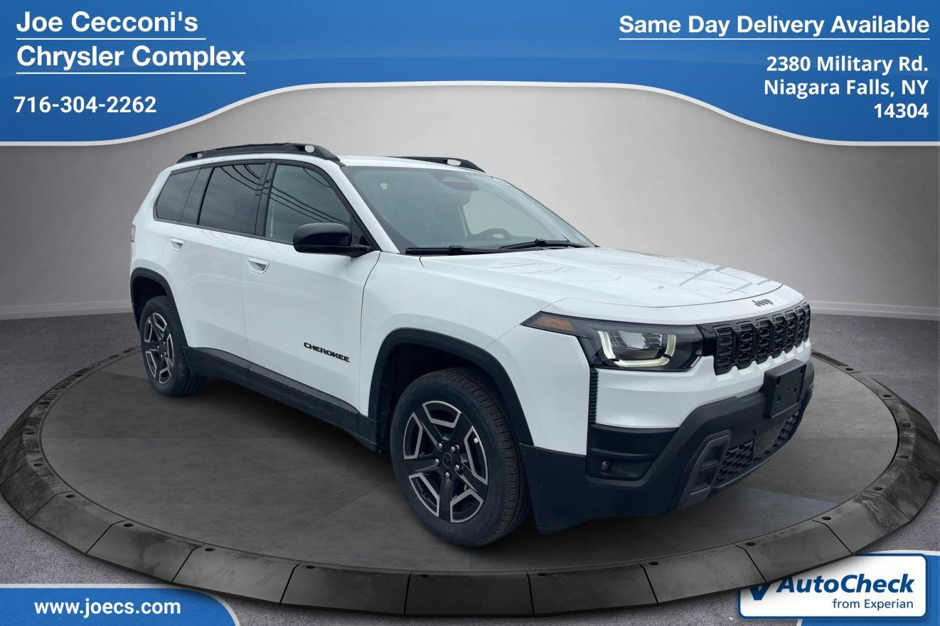 Bright White Clearcoat 2026 Jeep Cherokee Limited 4WD SUV / Crossover Four-Wheel Drive Automatic