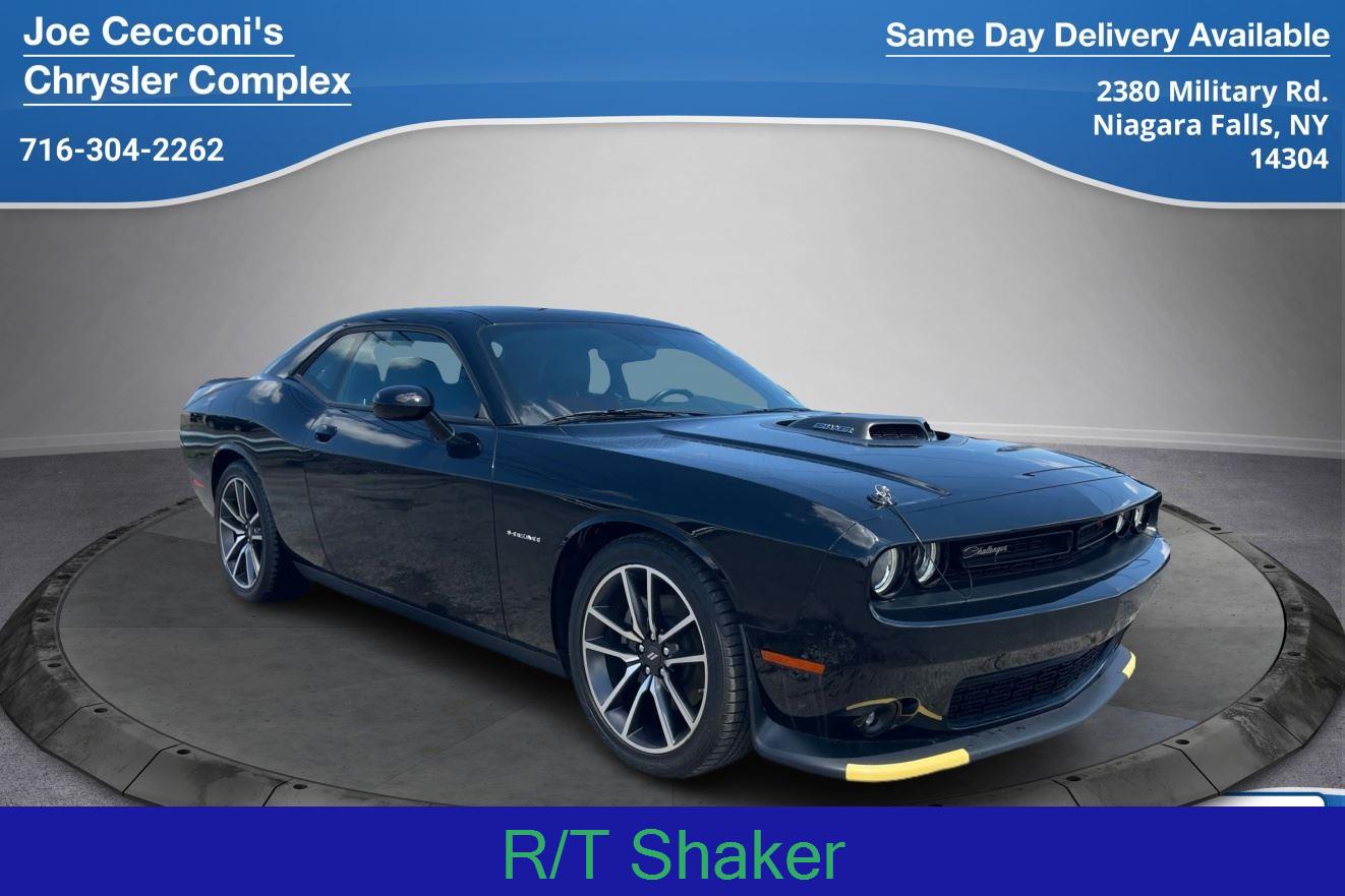 Pitch Black Clearcoat 2022 Dodge Challenger R/T RWD Coupe Rear-Wheel Drive 8-Speed Automatic