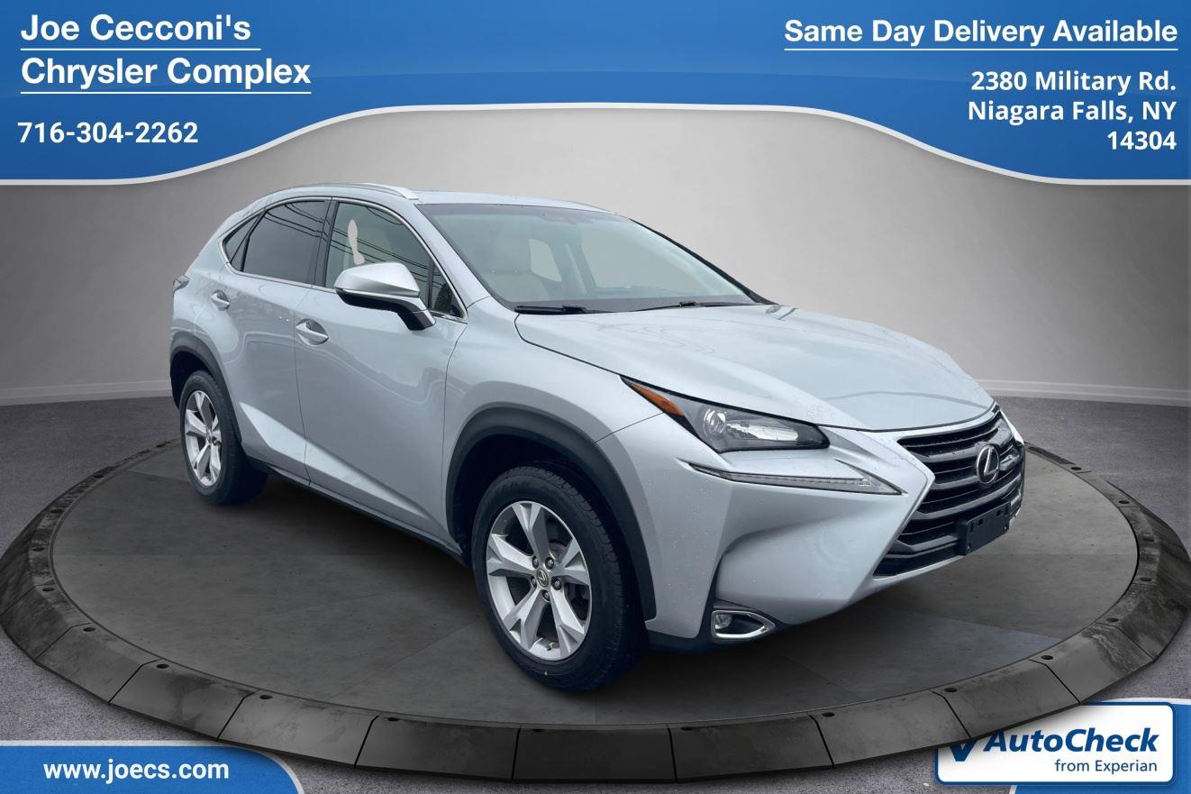 Silver Lining Metallic 2017 Lexus NX 200t AWD SUV / Crossover All-Wheel Drive Automatic
