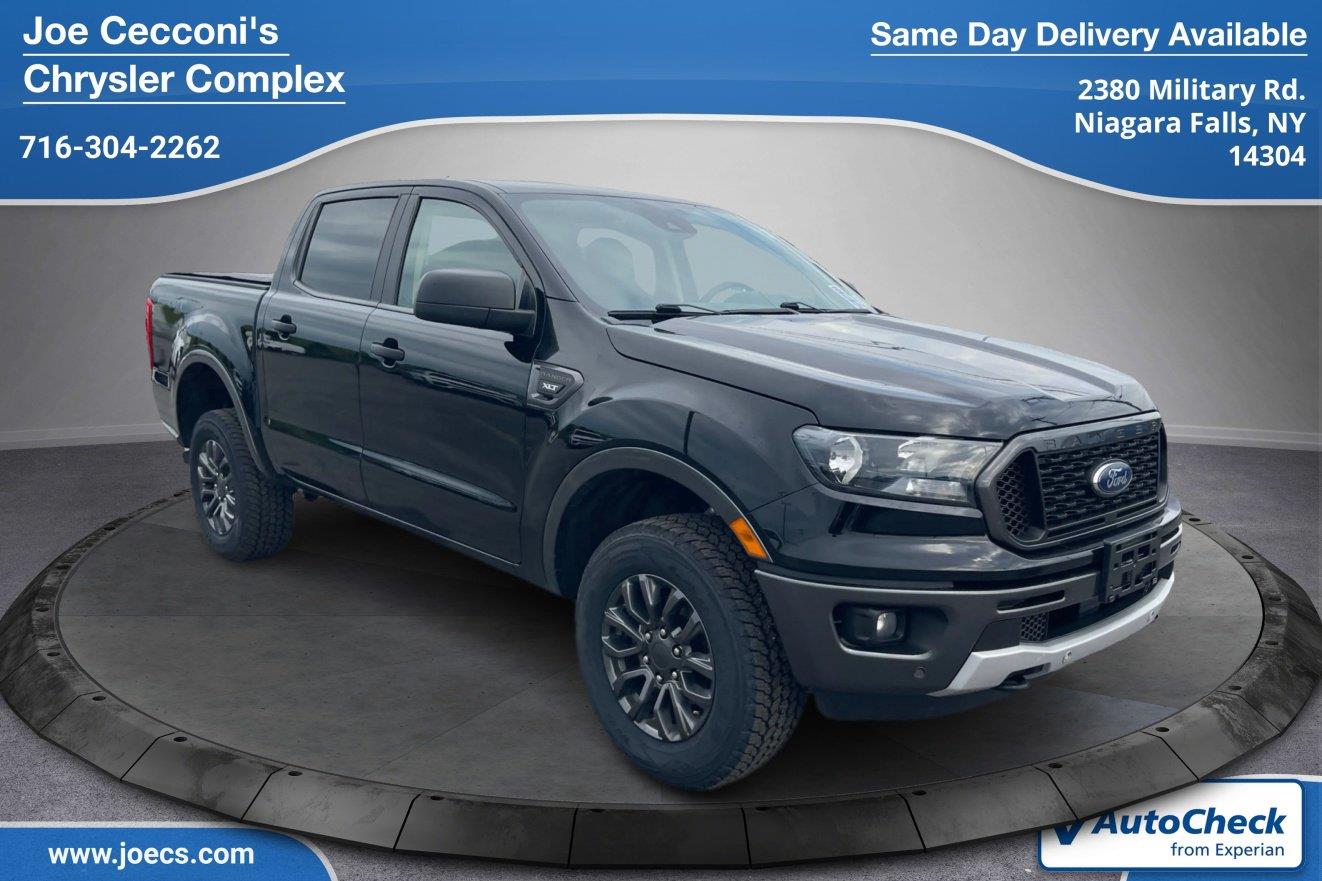 Shadow Black 2019 Ford Ranger Pickup Truck Four-Wheel Drive Automatic
