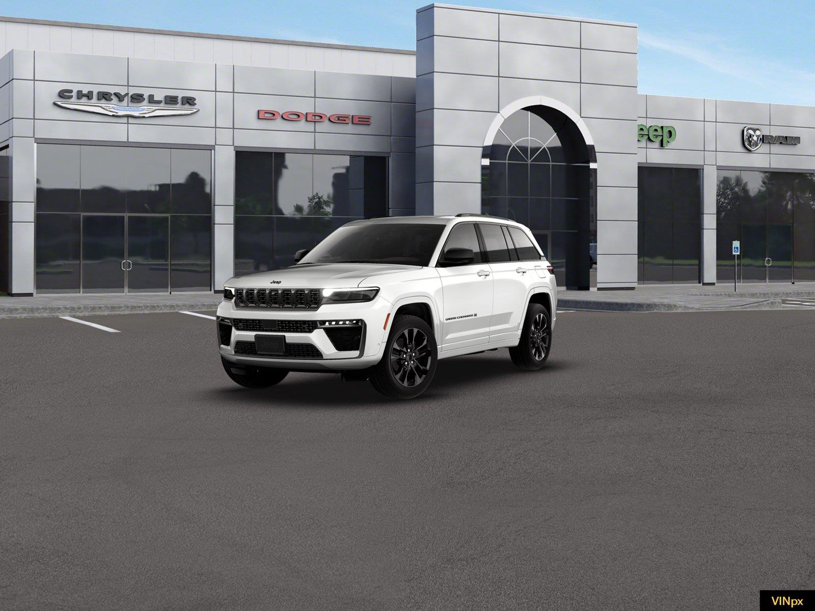 Bright White Clearcoat 2026 Jeep Grand Cherokee SUV / Crossover Four-Wheel Drive 8-Speed Automatic