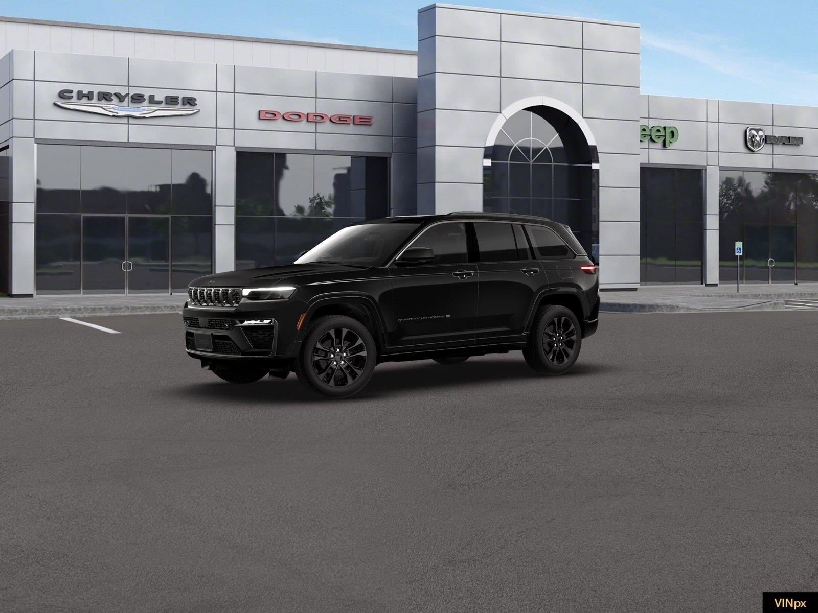 Diamond Black Crystal Pearlcoat 2026 Jeep Grand Cherokee SUV / Crossover Four-Wheel Drive Automatic