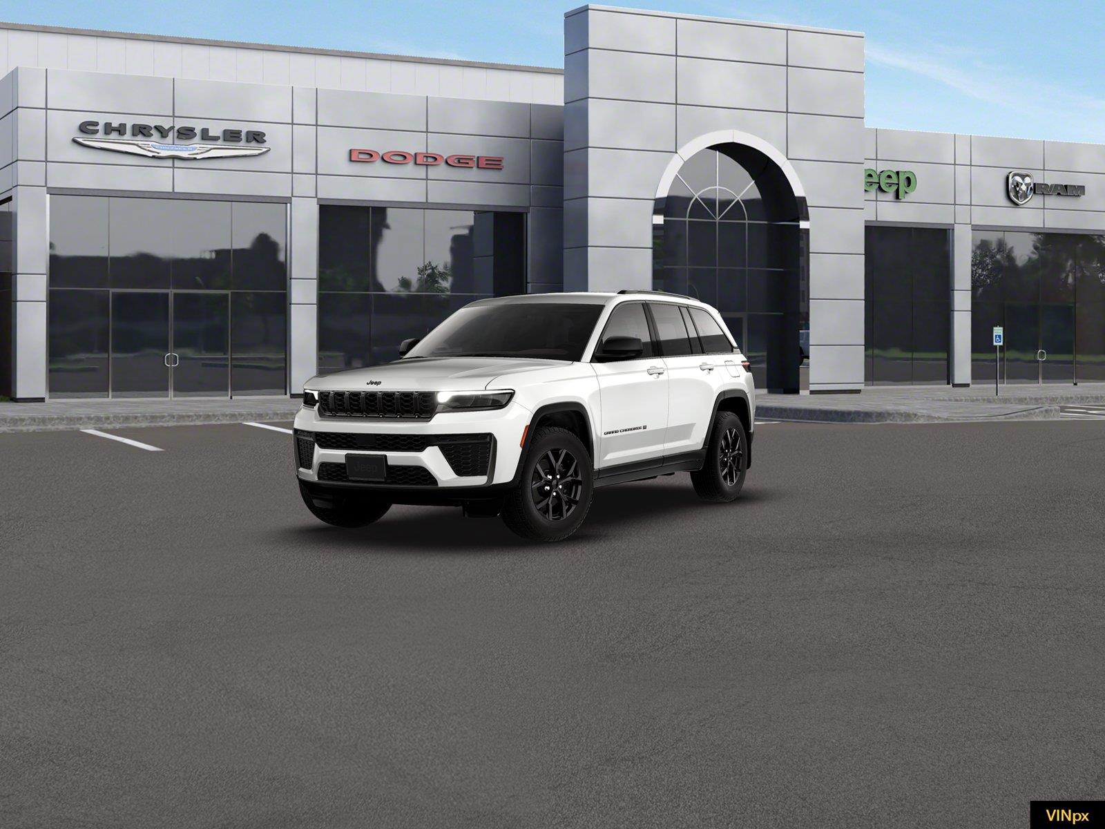Bright White Clearcoat 2026 Jeep Grand Cherokee SUV / Crossover Four-Wheel Drive 8-Speed Automatic