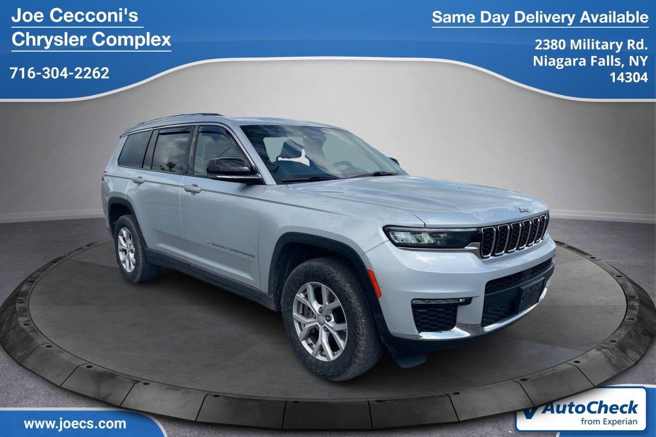 Silver Zynith 2021 Jeep Grand Cherokee L SUV / Crossover Four-Wheel Drive 8-Speed Automatic