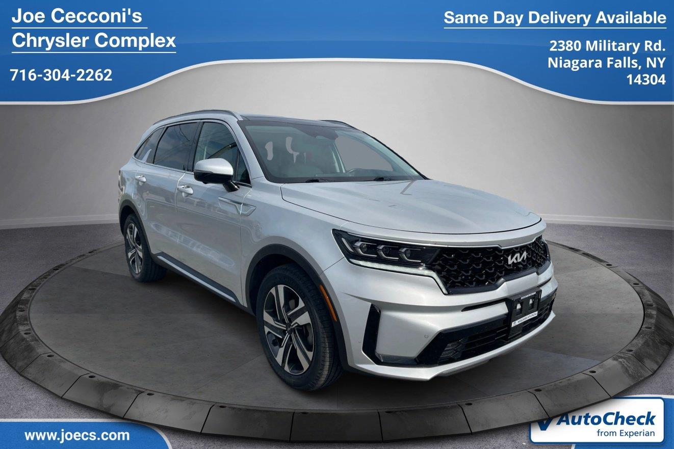 Silky Silver 2024 Kia Sorento Hybrid SUV / Crossover All-Wheel Drive Automatic