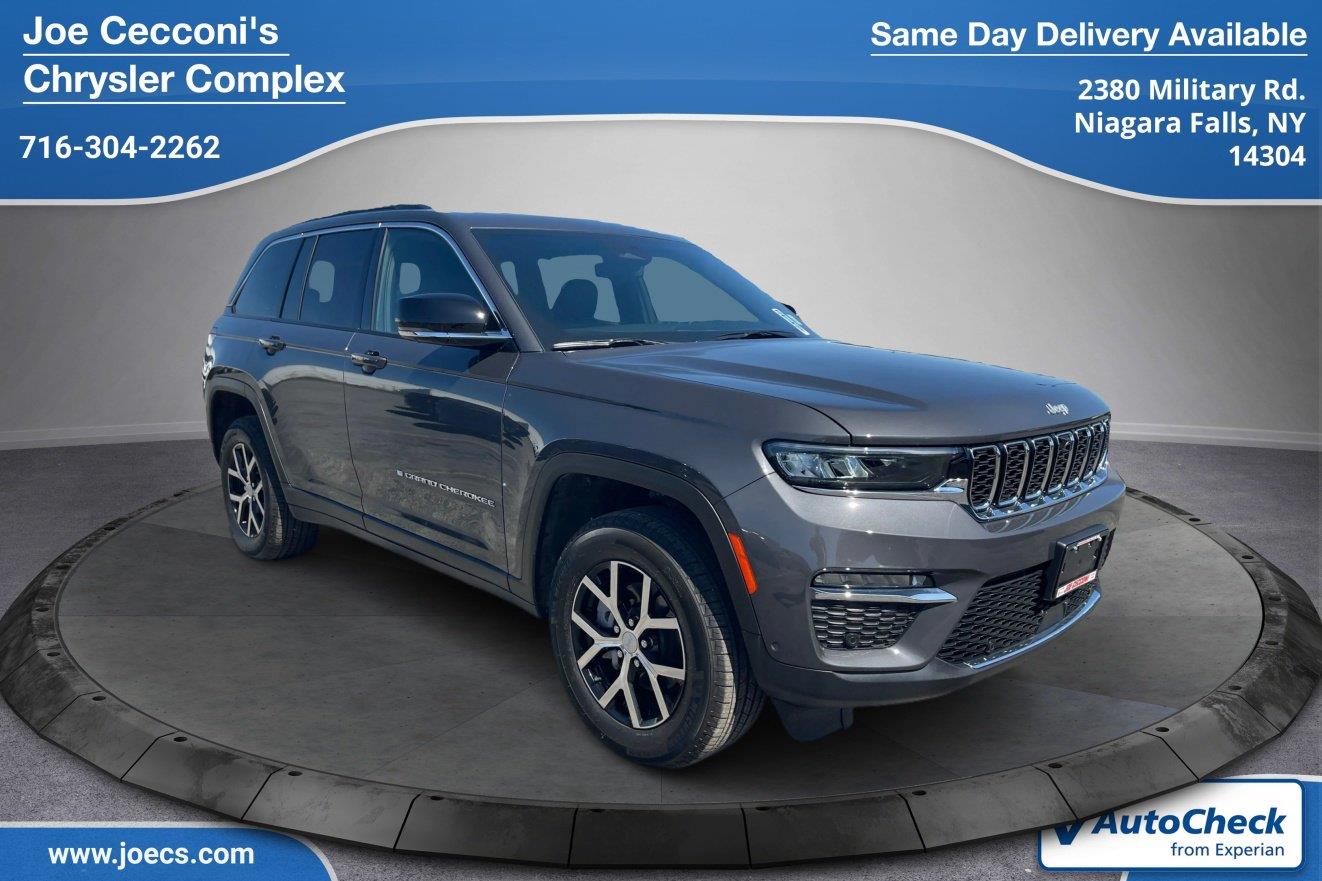 Baltic Gray Metallic Clearcoat 2025 Jeep Grand Cherokee SUV / Crossover Four-Wheel Drive 8-Speed Automatic