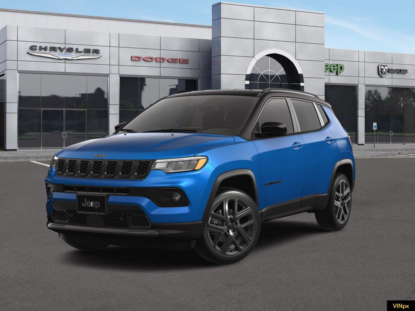 Hydro Blue Pearlcoat 2026 Jeep Compass SUV / Crossover Four-Wheel Drive 8-Speed Automatic