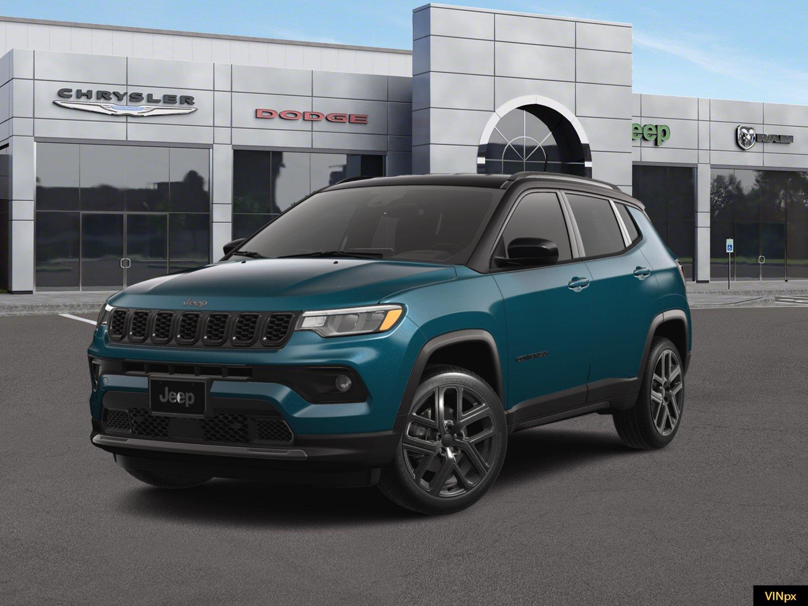 Fathom Blue Pearl Coat 2026 Jeep Compass SUV / Crossover Four-Wheel Drive 8-Speed Automatic