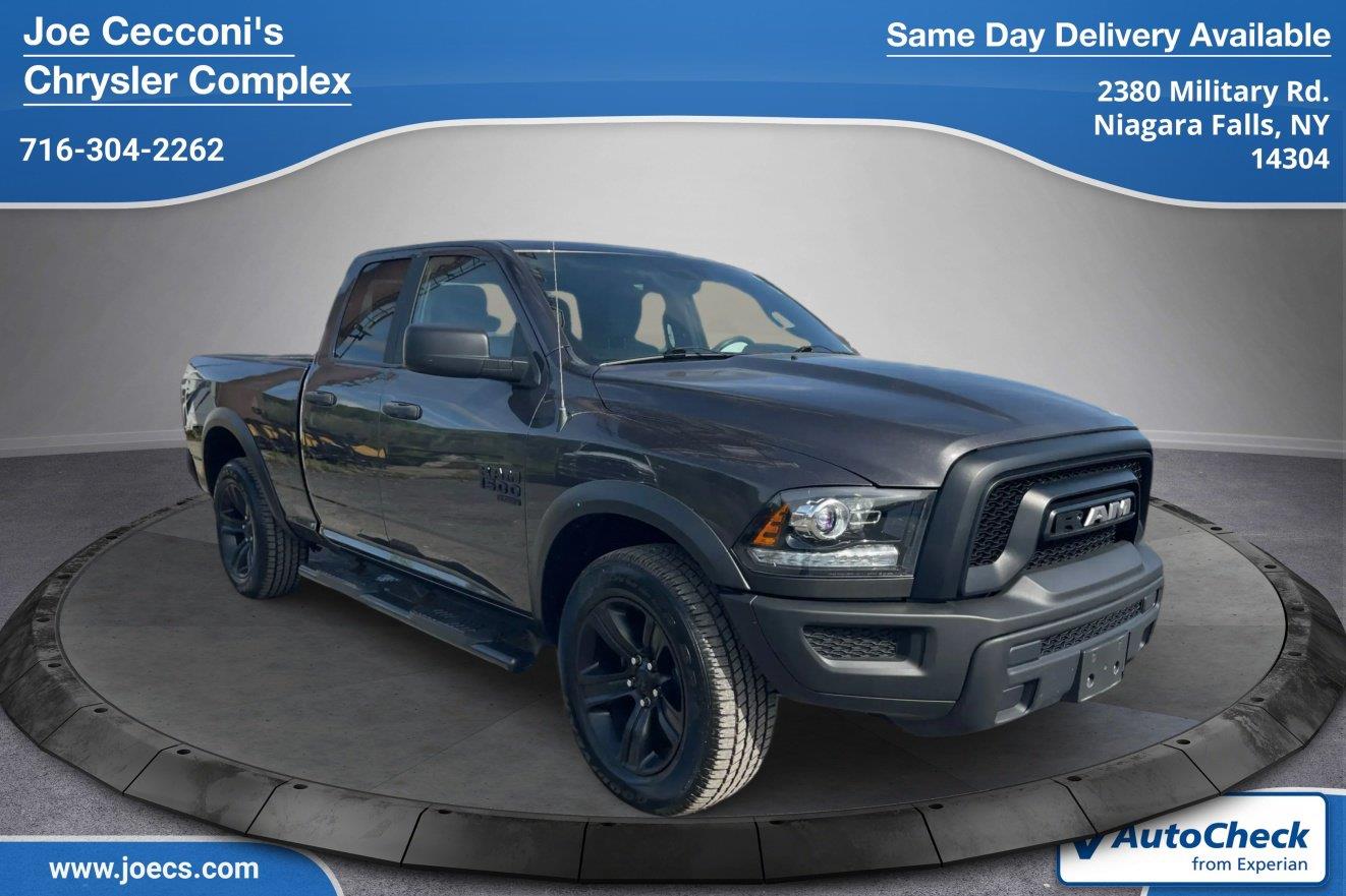 Gray (Granite Crystal Metallic Clearcoat) 2022 RAM 1500 Pickup Truck Four-Wheel Drive 8-Speed Automatic