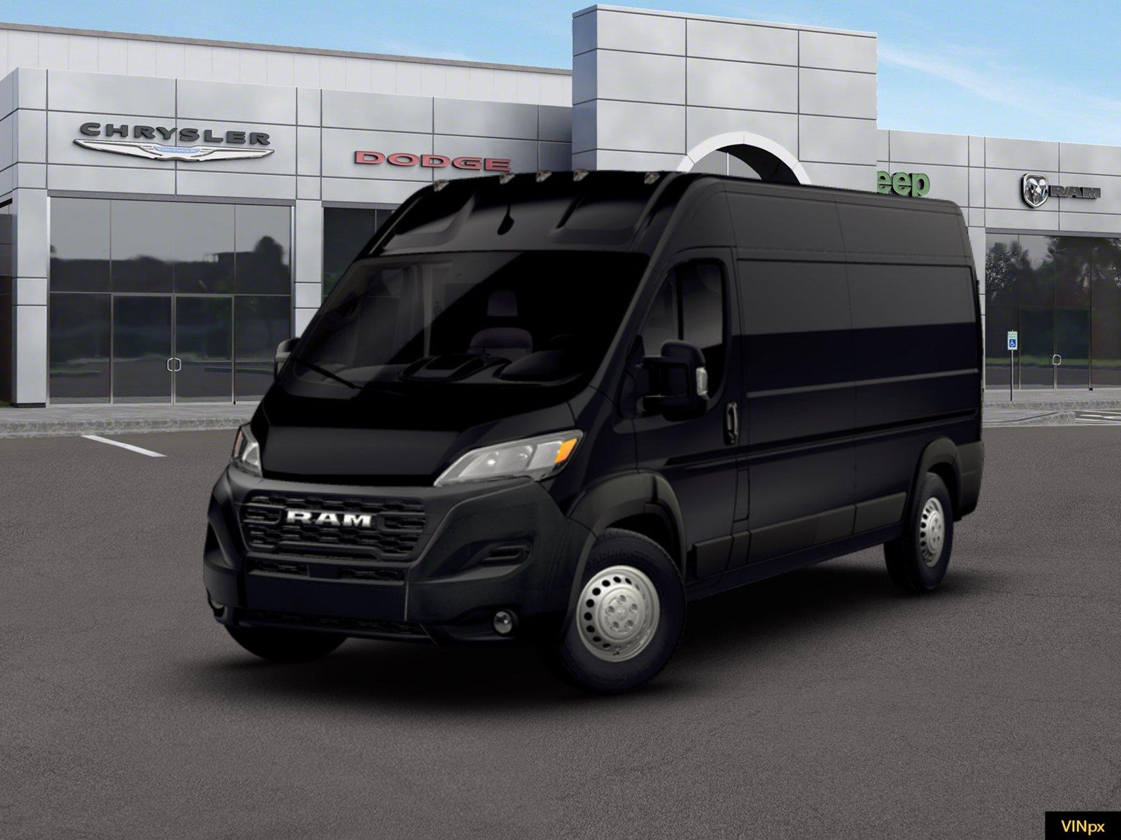 Black Clearcoat 2026 RAM ProMaster Van Front-Wheel Drive Automatic