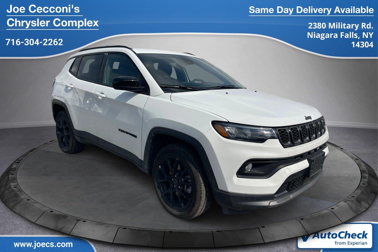 Bright White Clearcoat 2026 Jeep Compass SUV / Crossover Four-Wheel Drive 8-Speed Automatic