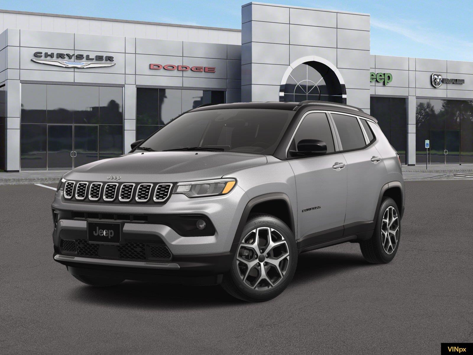 Silver Zynith Metallic Clearcoat 2026 Jeep Compass SUV / Crossover Four-Wheel Drive 8-Speed Automatic