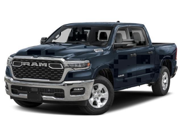 Forged Blue Metallic 2026 RAM 1500 Pickup Truck Four-Wheel Drive 8-Speed Automatic