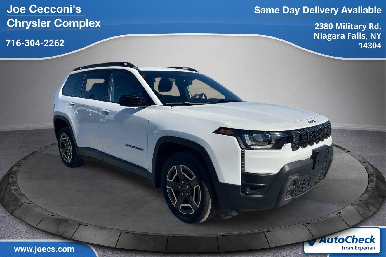 Bright White Clearcoat 2026 Jeep Cherokee SUV / Crossover Four-Wheel Drive Automatic