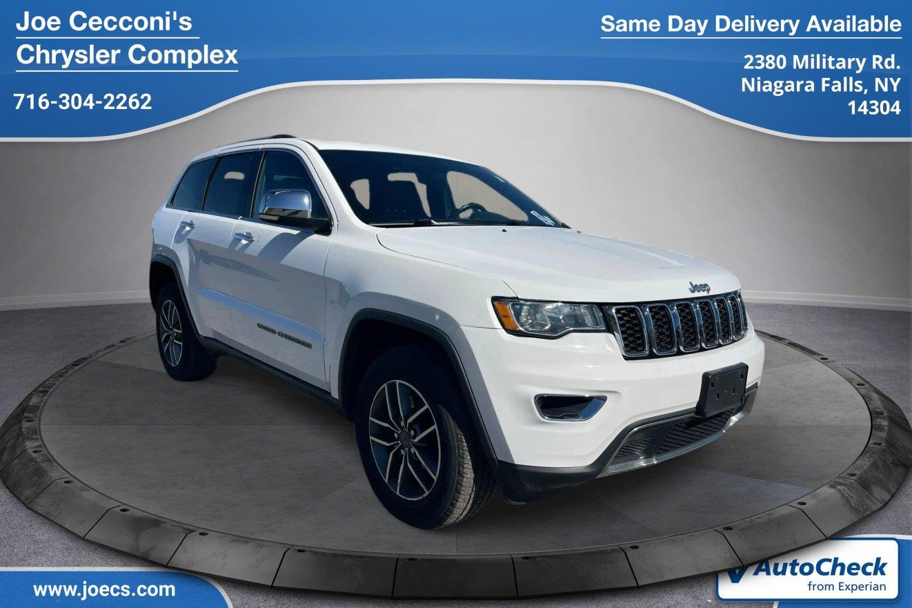 Bright White Clearcoat 2021 Jeep Grand Cherokee SUV / Crossover Four-Wheel Drive 8-Speed Automatic