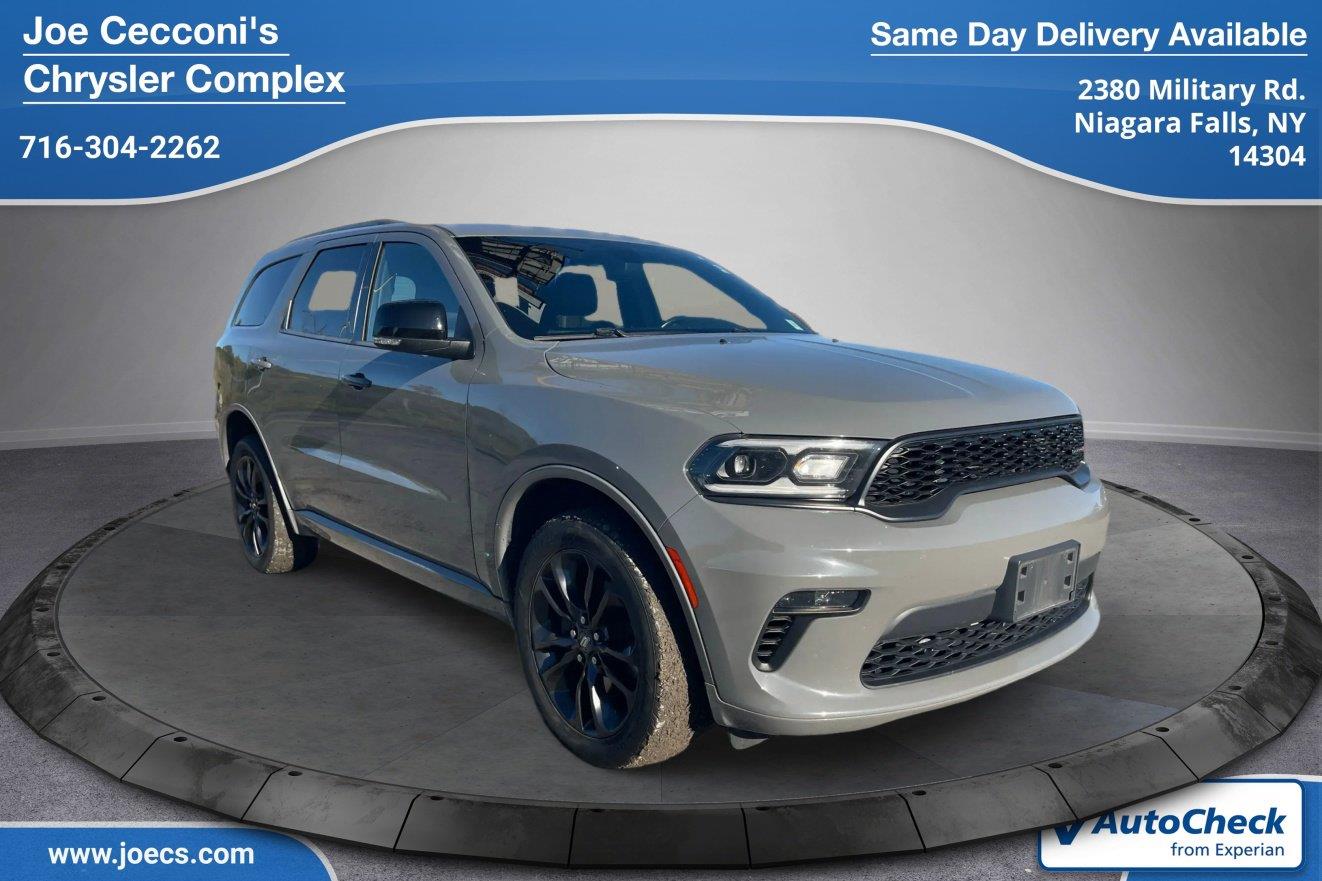 Destroyer Gray Clearcoat 2021 Dodge Durango SUV / Crossover All-Wheel Drive 8-Speed Automatic