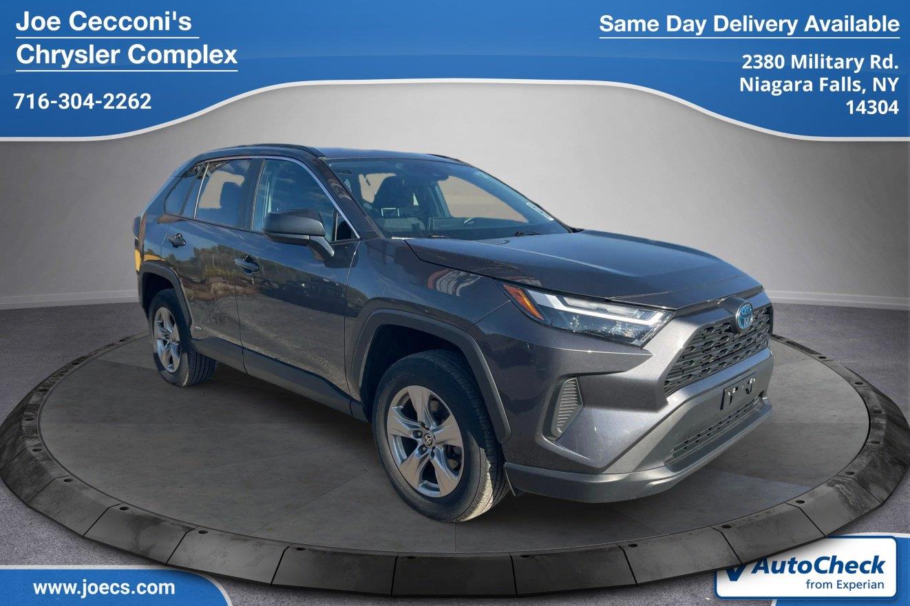 Magnetic Gray Metallic 2024 Toyota RAV4 Hybrid SUV / Crossover All-Wheel Drive Continuously Variable Transmission