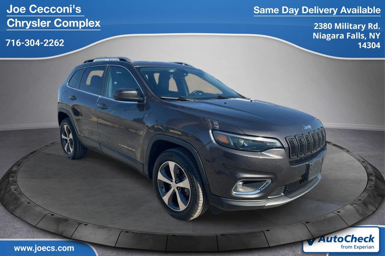Gray (Granite Crystal Metallic Clearcoat) 2020 Jeep Cherokee SUV / Crossover Four-Wheel Drive 9-Speed Automatic