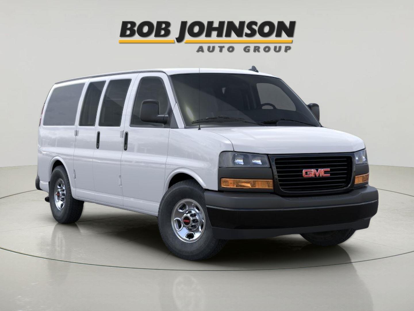 Summit White 2026 GMC Savana Cargo Van Rear-Wheel Drive 8-Speed Automatic
