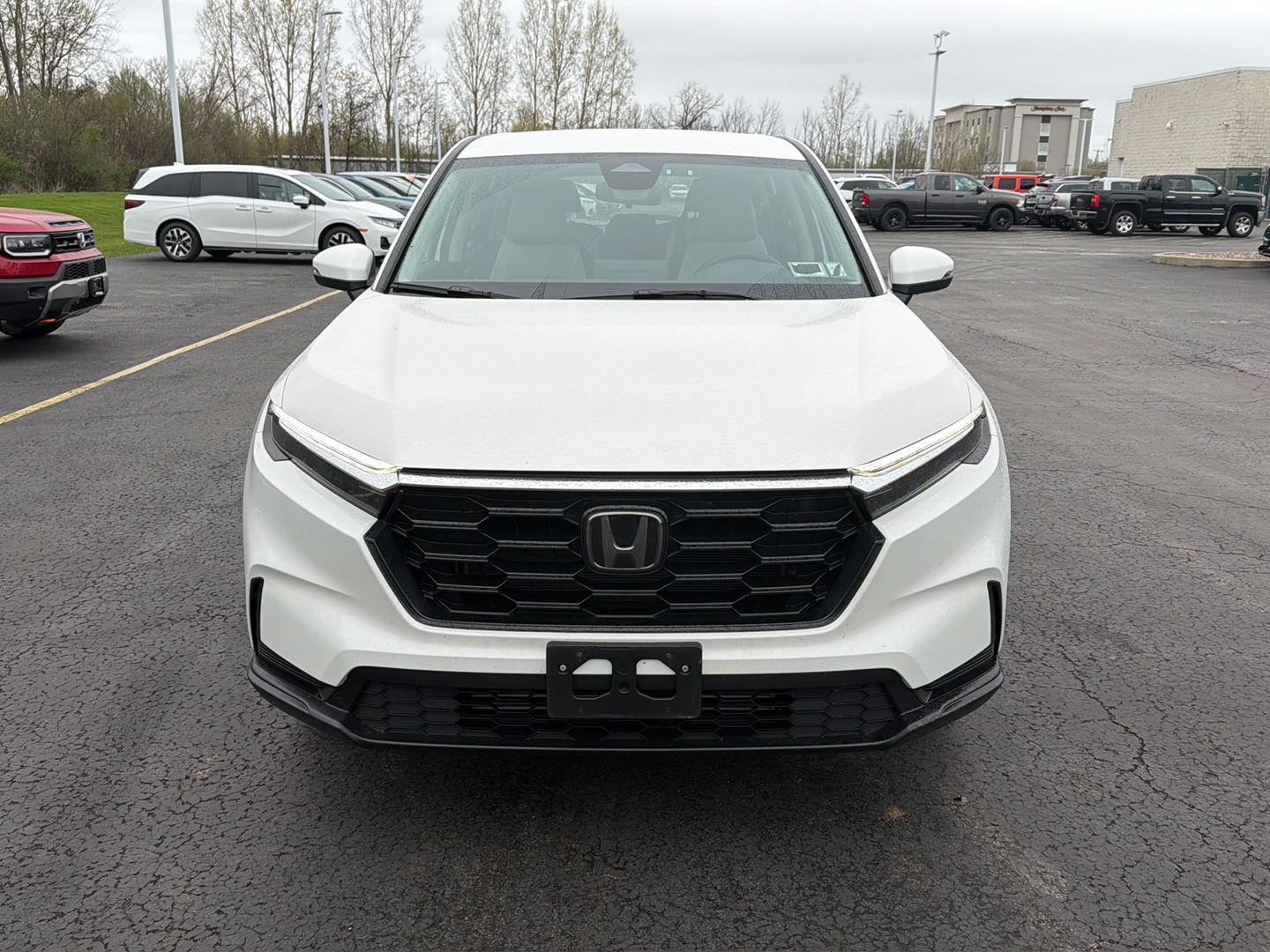 Certified Used 2023 Platinum White Pearl Honda LX image 2