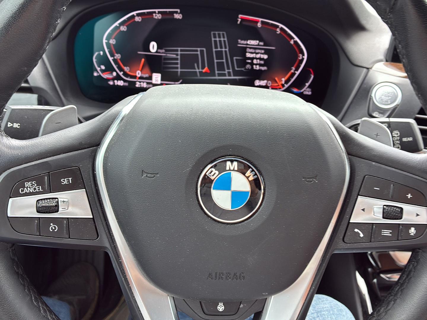 Used 2021 Mineral White Metallic BMW xDrive30i image 7