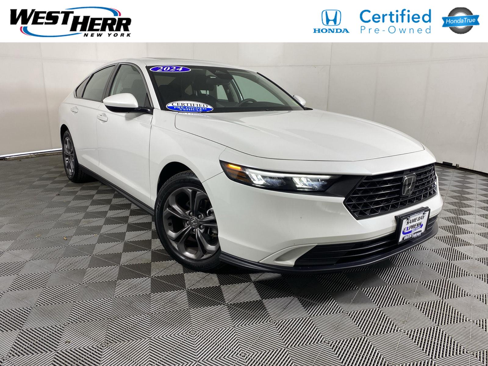 Pre-Owned 2024 Honda Accord EX Sedan in #HLC261048A | West Herr