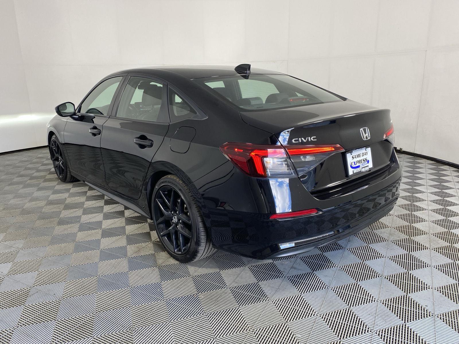 Certified Used 2025 Crystal Black Pearl Honda Sport image 5