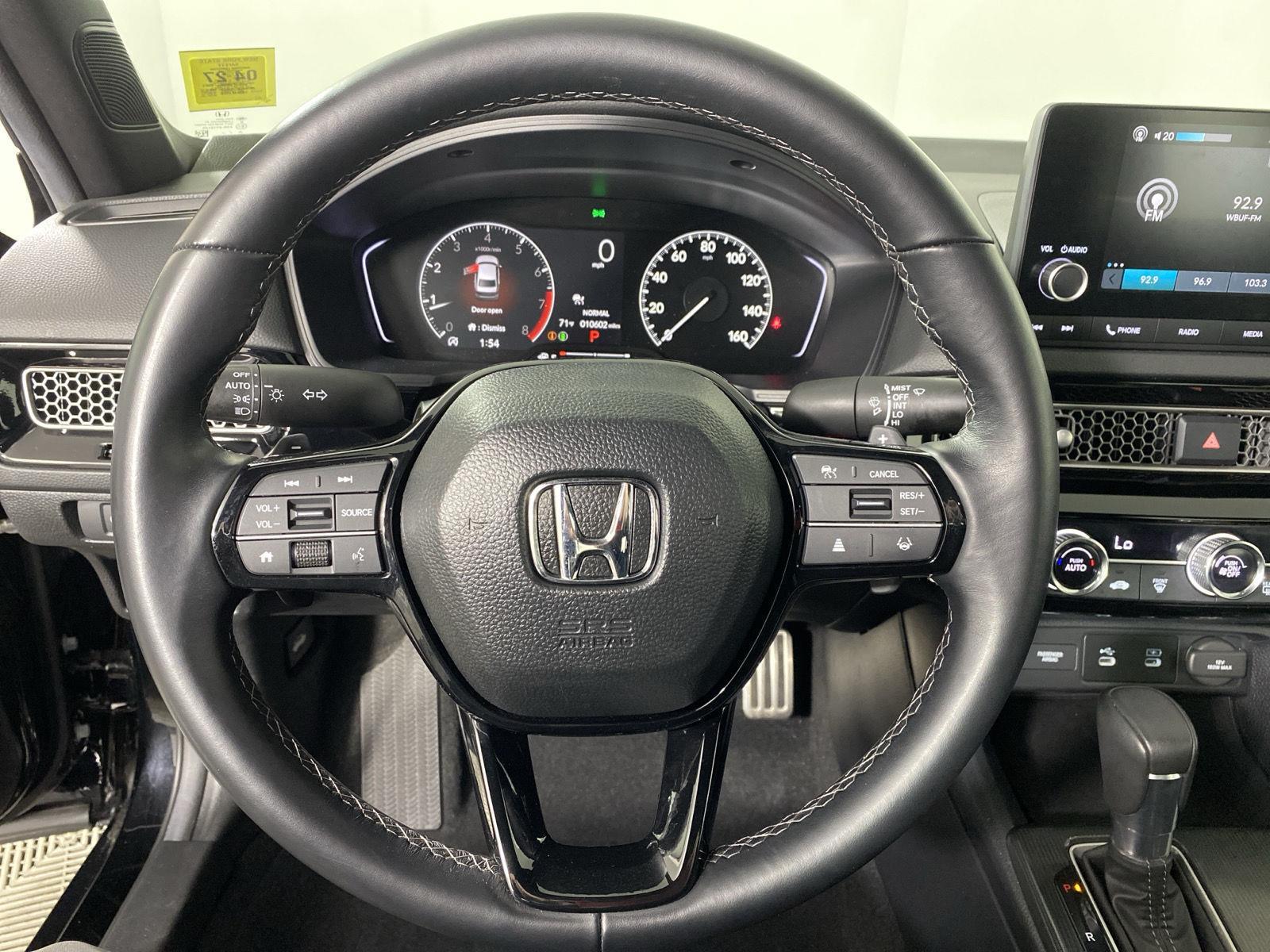 Certified Used 2025 Crystal Black Pearl Honda Sport image 13