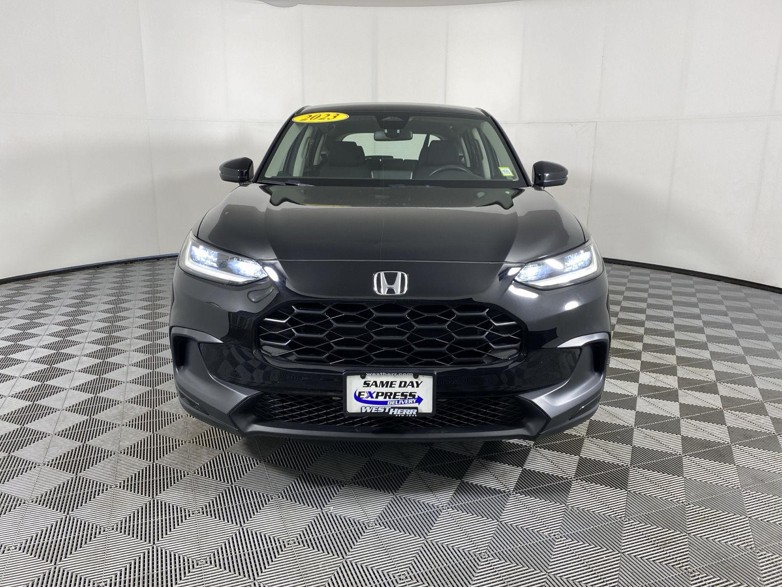 Used 2023 Crystal Black Pearl Honda LX image 2