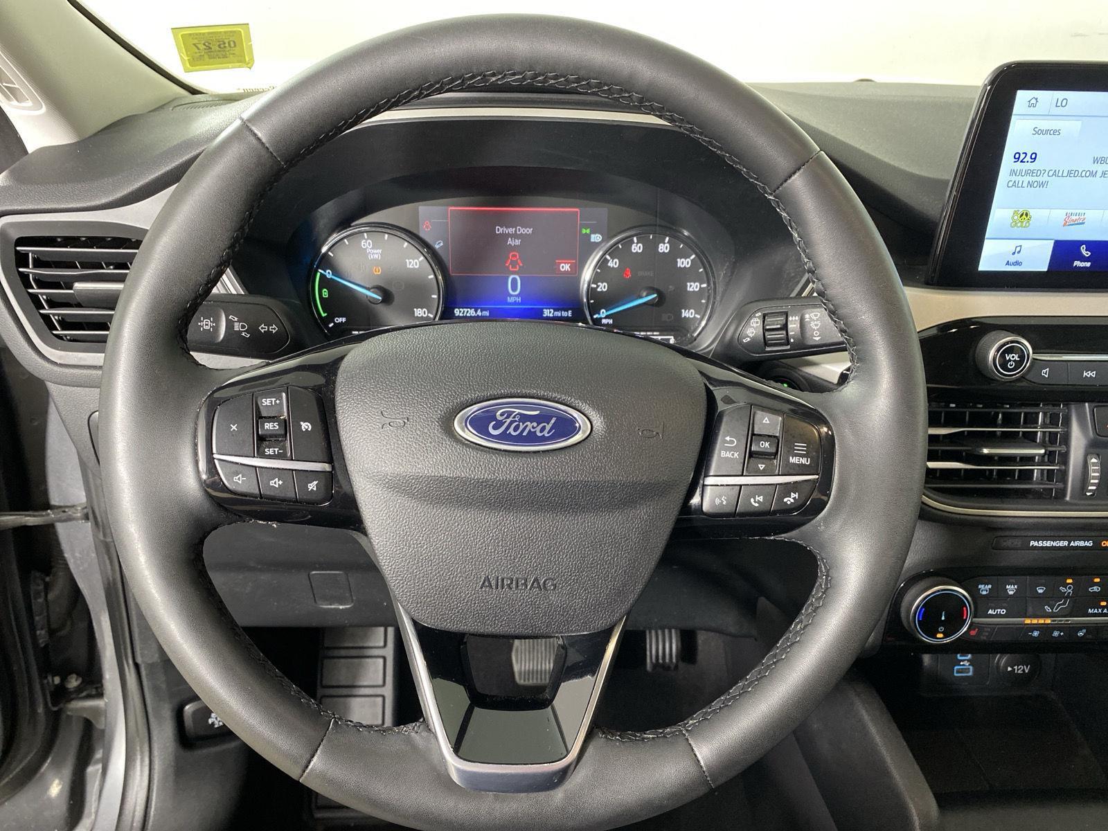 Used 2022 Carbonized Gray Ford SE Hybrid image 14