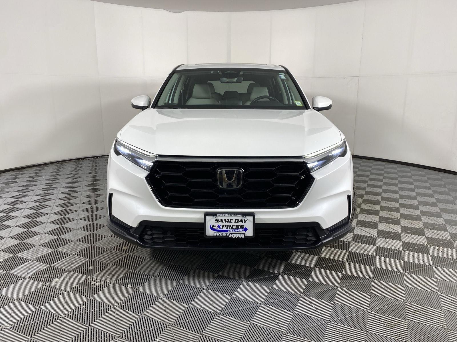 Used 2023 Platinum White Pearl Honda EX-L image 2