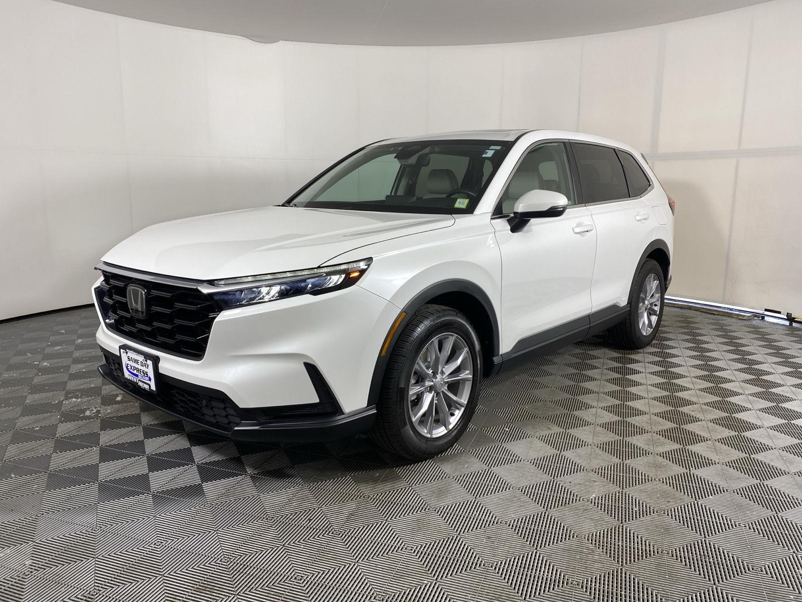 Used 2023 Platinum White Pearl Honda EX-L image 3