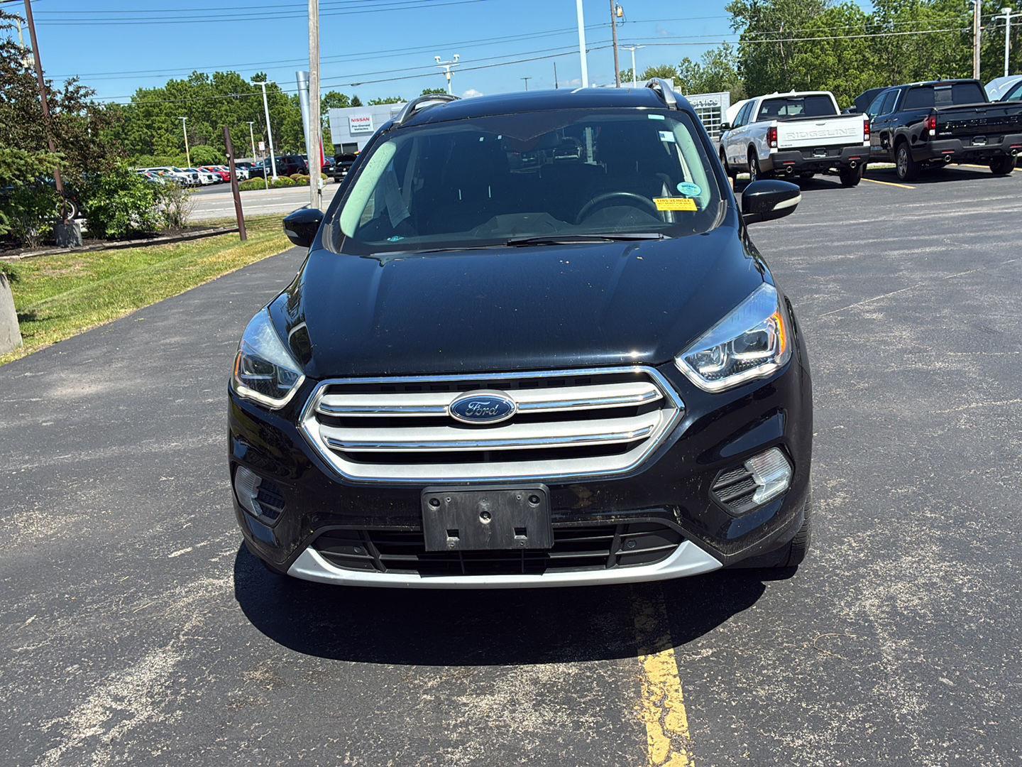 Used 2018 Shadow Black Ford Titanium image 14