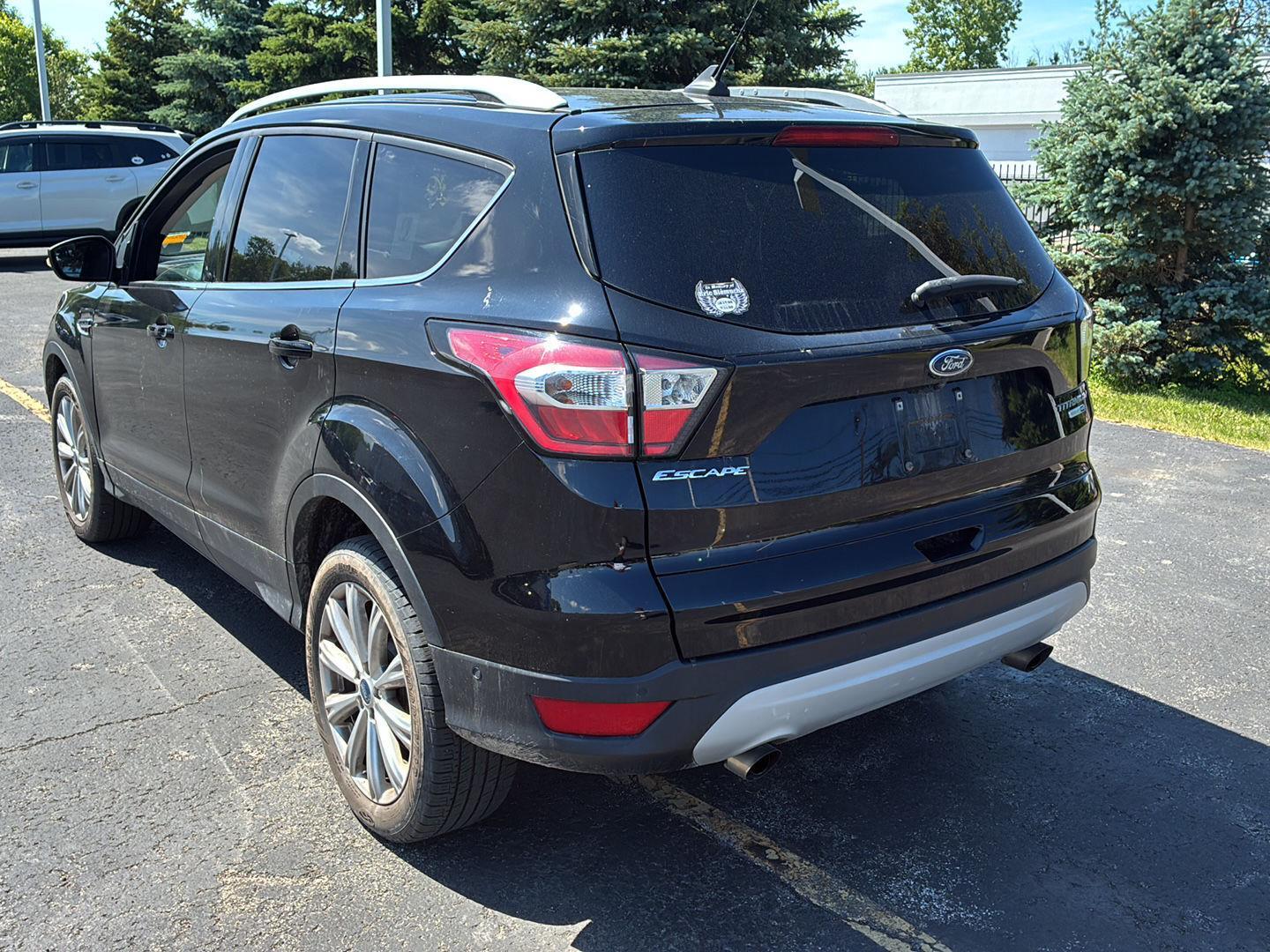 Used 2018 Shadow Black Ford Titanium image 19