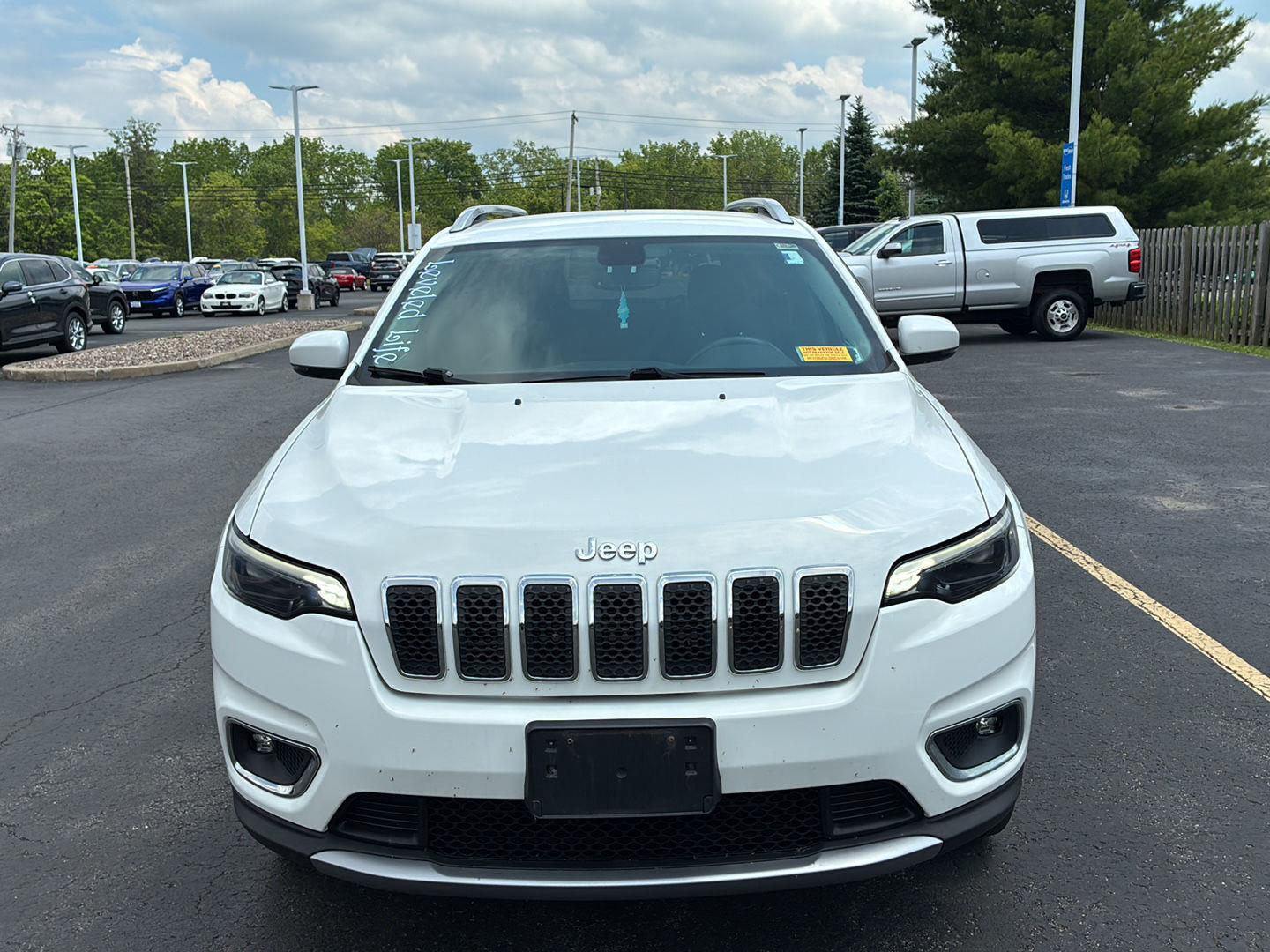 Used 2019 Bright White Clearcoat Jeep Limited image 14