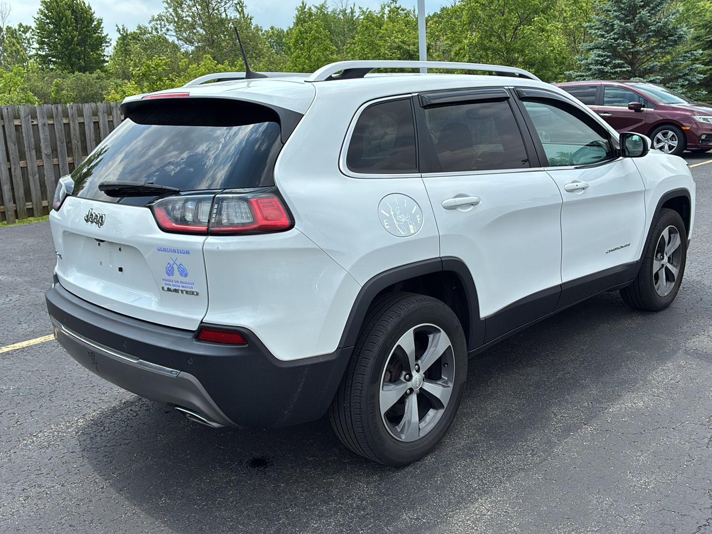 Used 2019 Bright White Clearcoat Jeep Limited image 17