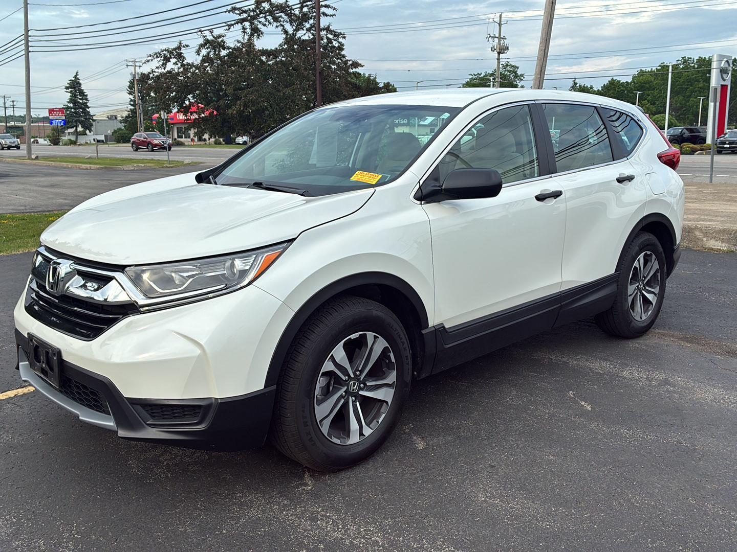 Used 2018 White Diamond Pearl Honda LX image 11