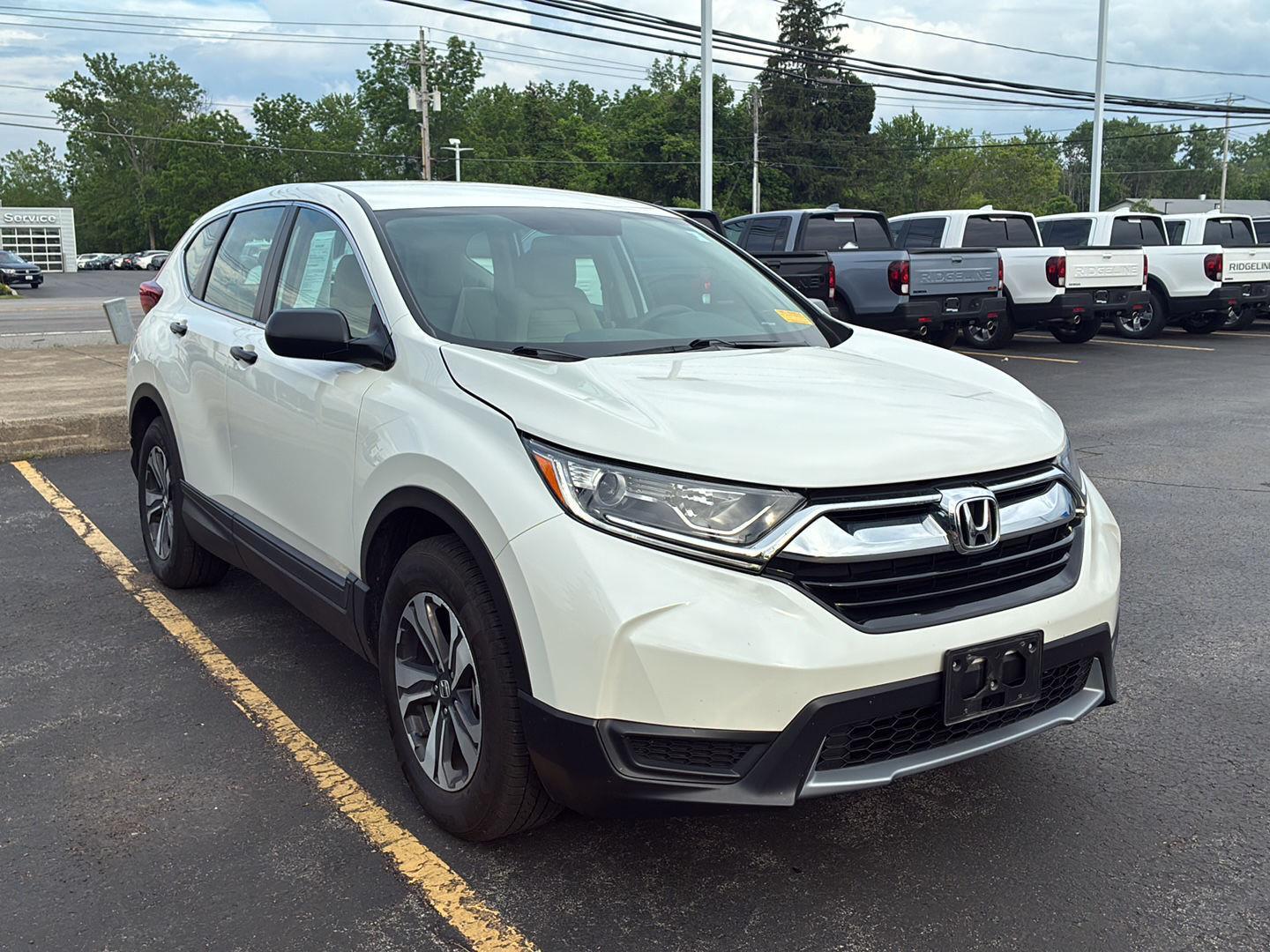 Used 2018 White Diamond Pearl Honda LX image 13